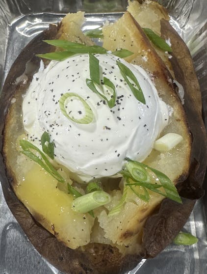 Baked Potato Butter Sour Creme & Chives