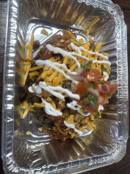Baked Potato Stedly's Chili & Cheese