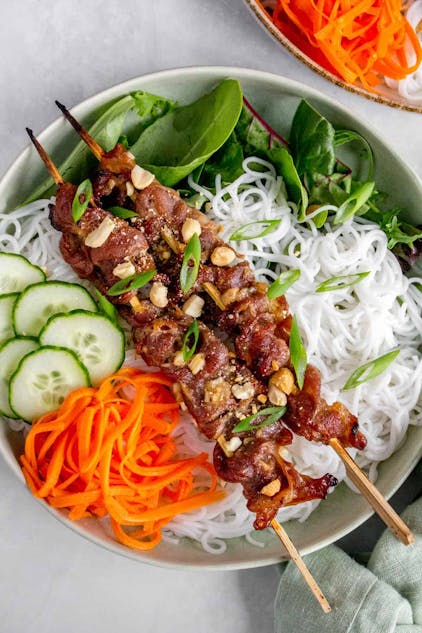 B2 Bun Thit Heo Nuong - Vermicelli Noodles with Grilled Pork 