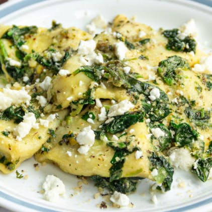 Spinach & Cheese Ravioli 