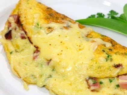 Ham, Bacon or Sausage Omelet